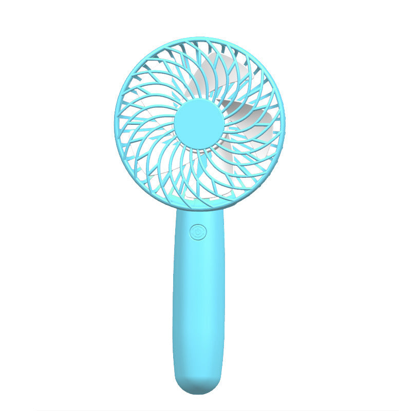 Model Aircraft Brushless Motor Handheld Fan 6-Speed High Wind Mini Fan USB Rechargeable Portable Electric Fan