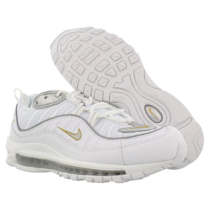 For W for Max 98 Womens Shoes Color White/Metallic Gold 100% Authentic Model MSS-CT2547100