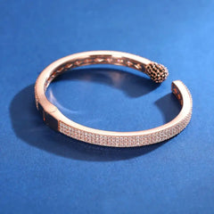 New Flame Bracelet For Couple Women S925 Silver Original Men Hip Hop Bangle Jewelry Valentine's Day Gift