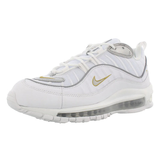 For W for Max 98 Womens Shoes Color White/Metallic Gold 100% Authentic Model MSS-CT2547100