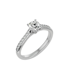 Bridget Solitaire Diamond Ring