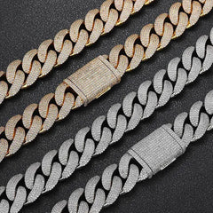 Custom 20MM Gold Plated Cuban Link Chain Bracelet Fashion Jewelry Moissanite Christian Religious VINSON PROJECT VIN_B82
