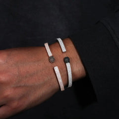 New Flame Bracelet For Couple Women S925 Silver Original Men Hip Hop Bangle Jewelry Valentine's Day Gift