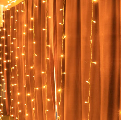 Intelligent IP65 Waterproof LED Blackout Curtains Indoor/Outdoor Decoration Party Features Control 2*2 Meters RGB Water Curtain