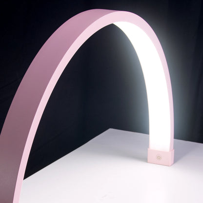 FOSOTO Overseas Warehouse Golden Half Table Moon Video Ring Lash Light UV Nail Lamp for Beauty Nails Photography Photo Lash Bed