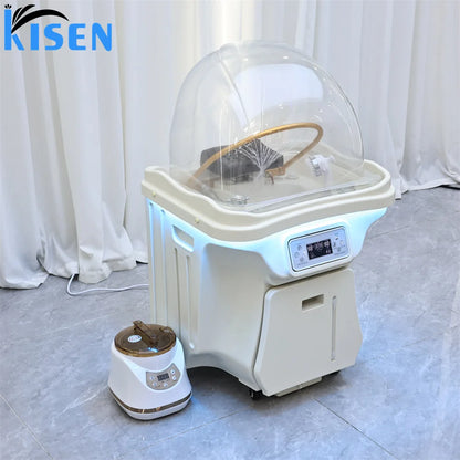 Deeply Release Pressure Portable Mobile Sink Washing White Bowl Washing Basin for Beauty Salon Shampoo Barber Shop Salon