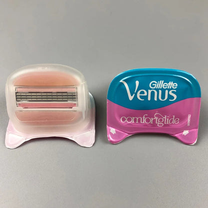 Gillette Women Razor Blades Venus ComfortGlide 3 Layers Blade Protect Skin Shaving Hair Removal Replacement Razor Refill 3/6 Pcs