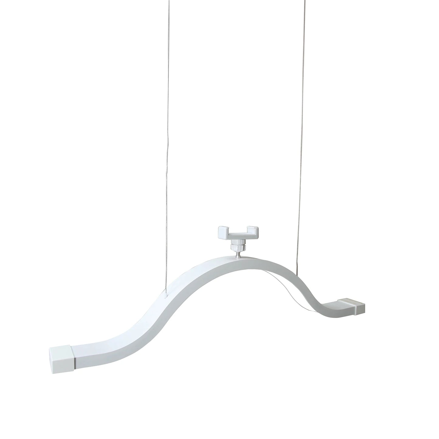 FOSOTO Half Moon Ceiling LED Fill Lamp with Phone Clip for Lashes Eyelash Photography Led Ring Light  Beauty Salon Lamp