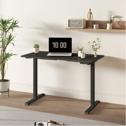 Electric Standing Desk 55 X 28 Inches Adjustable Height Home Office Computer Workstation FCJ Sit Stand up Desk