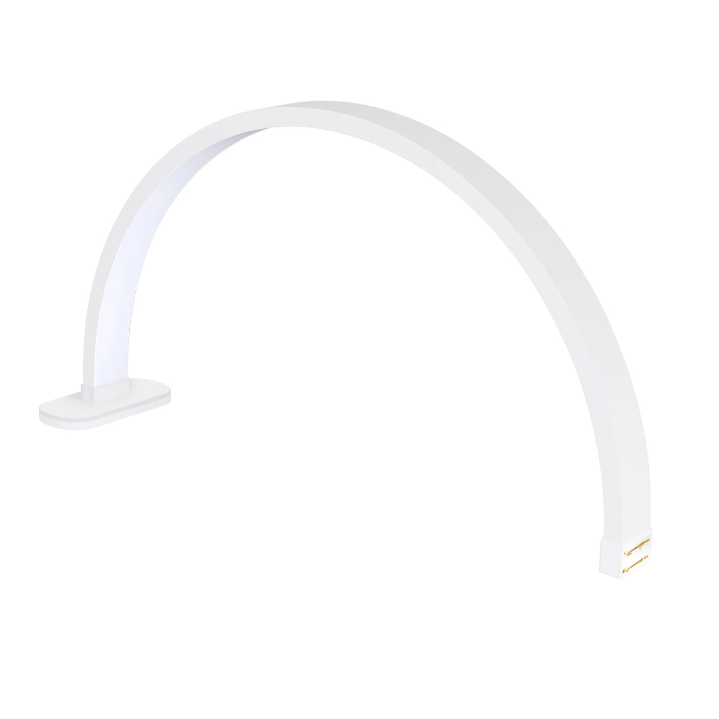 FOSOTO Overseas Warehouse Golden Half Table Moon Video Ring Lash Light UV Nail Lamp for Beauty Nails Photography Photo Lash Bed