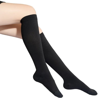 2PCS Compression Stockings Medical Grade 23-32mmHg Leg Calf Compression Socks Varicose Veins Edema Shin Splints Nursing Support