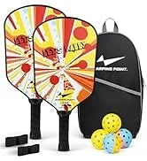 Warping Point Tina Pisnik Phoenix Pickleball Paddle UPA-A Approved Raw T700 Carbon Fiber 16MM/13.3MM Power Drive System Precise