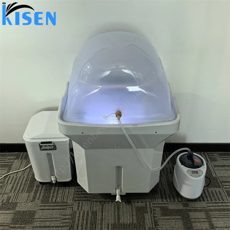 KISEN Beauty Salon Basin Hair Washing Head Spa Basin Portable Head Spa Sink Good Quality Salon Equipment Shampoo Basin for Sink
