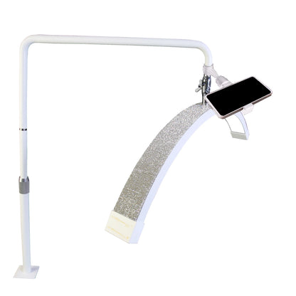 25inch Desk Lamp Clip-on Table Lash Light Moon Lamp UV Led Nail Lamp with Clamp for Nails Beauty Moon Light Lamp for Lash Tattoo