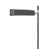 Fosoto Portable Cosmetics Moon Light Lamp for Lashes Half Moon Floor Lamps Lash Bed With Mirror Stand for Beauty Eyelash Lamp