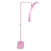 Fosoto Portable Cosmetics Moon Light Lamp for Lashes Half Moon Floor Lamps Lash Bed With Mirror Stand for Beauty Eyelash Lamp