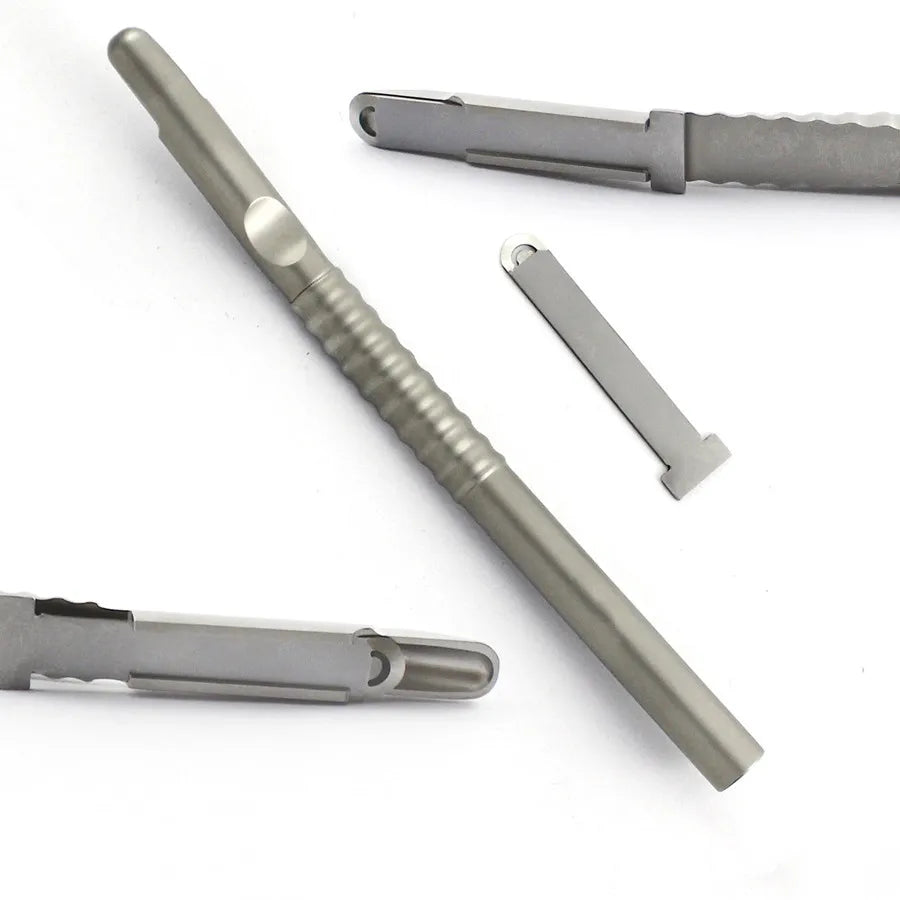 1 Pcs Dental Implant Bone Scraper Instrument Stainless Steel Tool Surgical Collector Straight and Curved for Choose
