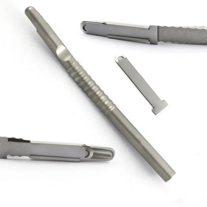 1 Pcs Dental Implant Bone Scraper Instrument Stainless Steel Tool Surgical Collector Straight and Curved for Choose