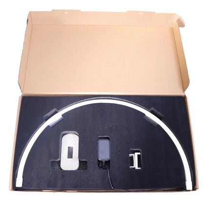 FOSOTO Overseas Warehouse Golden Half Table Moon Video Ring Lash Light UV Nail Lamp for Beauty Nails Photography Photo Lash Bed