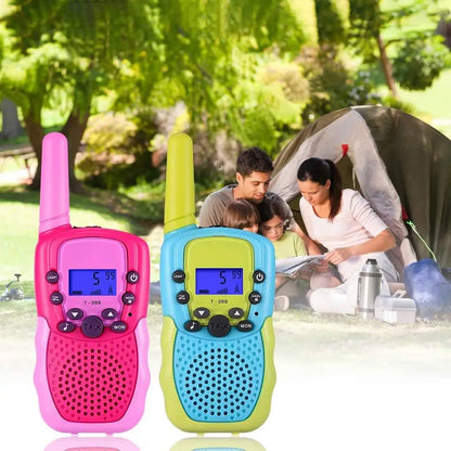 Fast 3 Day Shipping 3 Pack T388 Boy Girl Toy Birthday Gifts No License Needed Kids Mini Walkie Talkie for Outdoor Camping Hiking