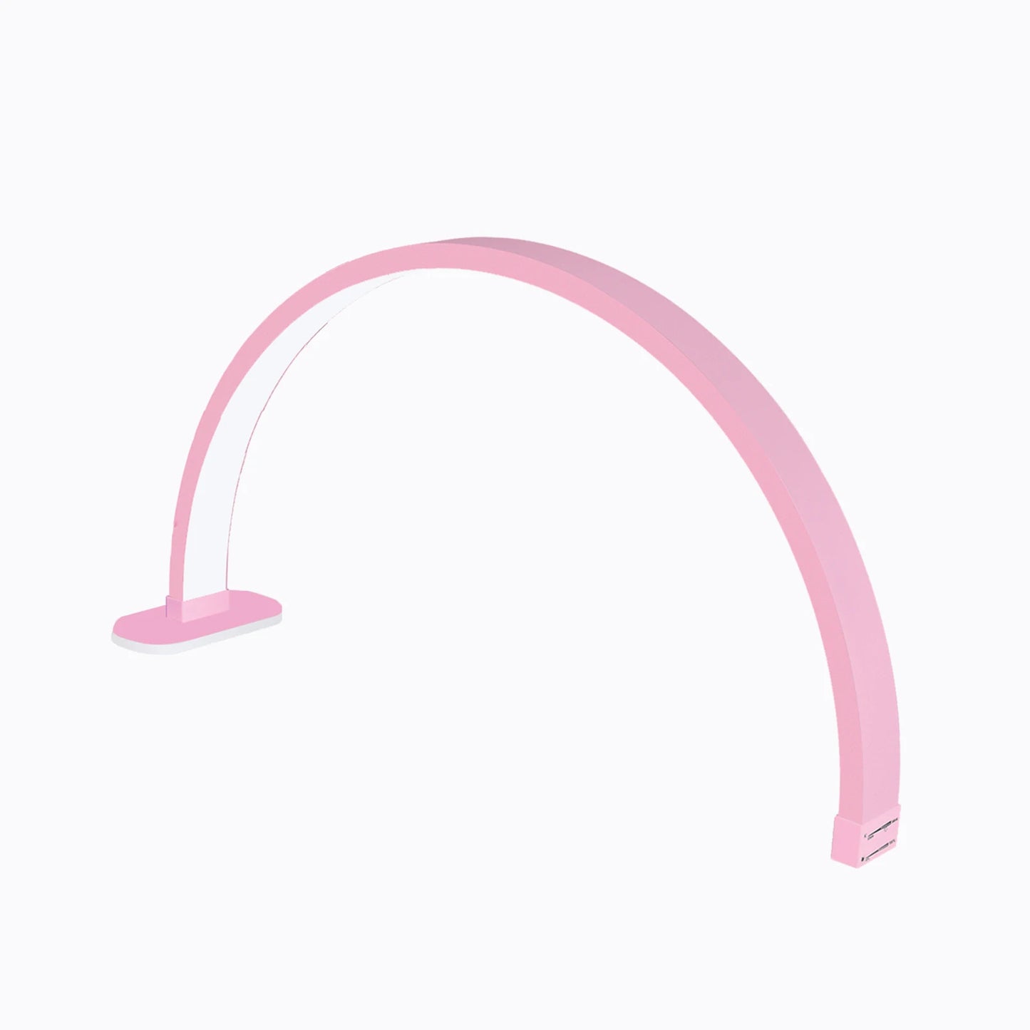 FOSOTO 30inch Arc U-shaped Nail Desk Light Manicure Half Moon Table Light with Rhinestones for Lashes Nail Tattoo Beauty Lamp