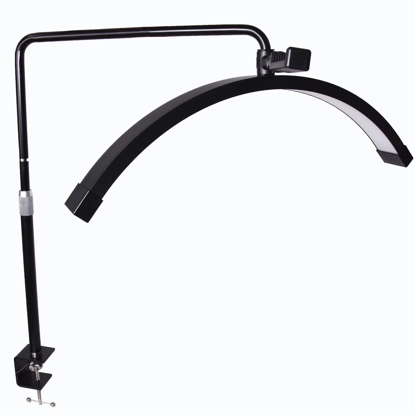 25inch Desk Lamp Clip-on Table Lash Light Moon Lamp UV Led Nail Lamp with Clamp for Nails Beauty Moon Light Lamp for Lash Tattoo