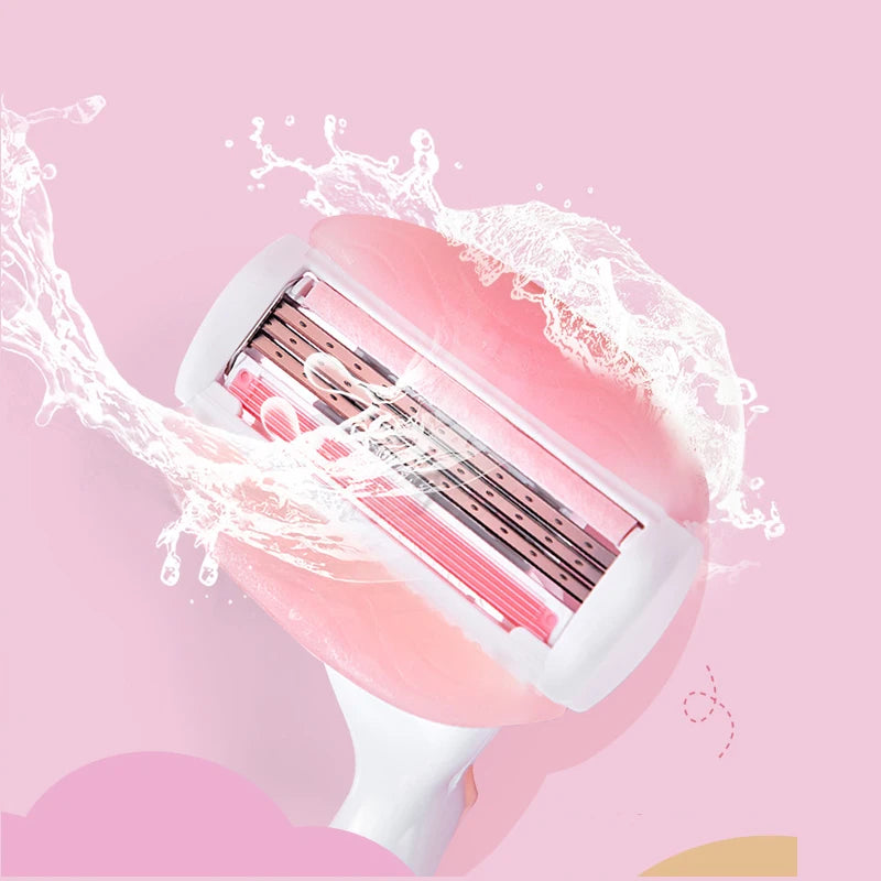 Gillette Women Razor Blades Venus ComfortGlide 3 Layers Blade Protect Skin Shaving Hair Removal Replacement Razor Refill 3/6 Pcs