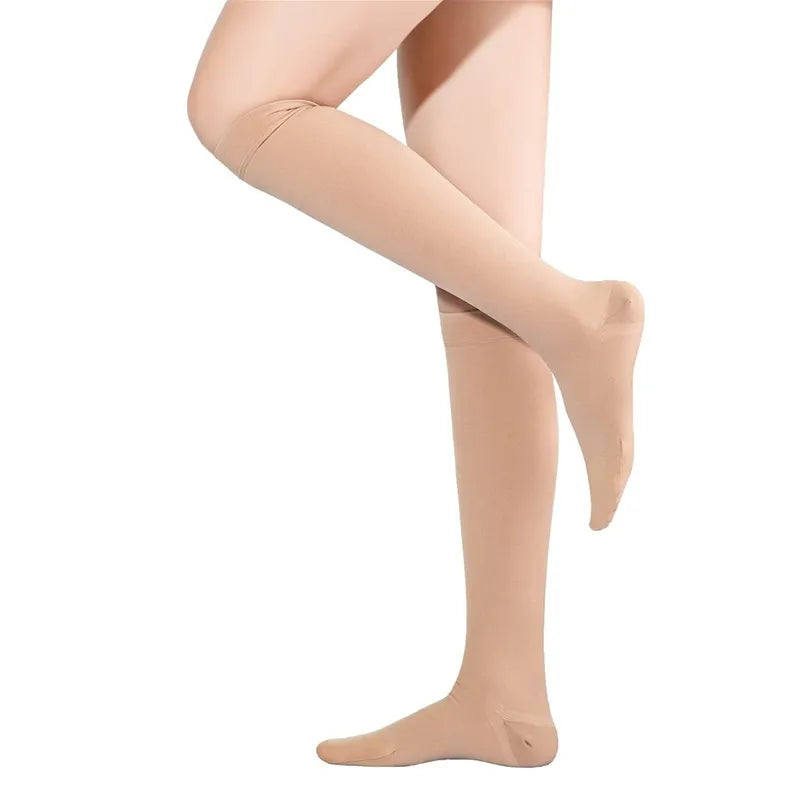 2PCS Compression Stockings Medical Grade 23-32mmHg Leg Calf Compression Socks Varicose Veins Edema Shin Splints Nursing Support