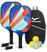 Warping Point Tina Pisnik Phoenix Pickleball Paddle UPA-A Approved Raw T700 Carbon Fiber 16MM/13.3MM Power Drive System Precise