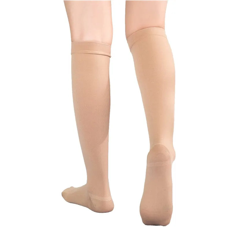2PCS Compression Stockings Medical Grade 23-32mmHg Leg Calf Compression Socks Varicose Veins Edema Shin Splints Nursing Support