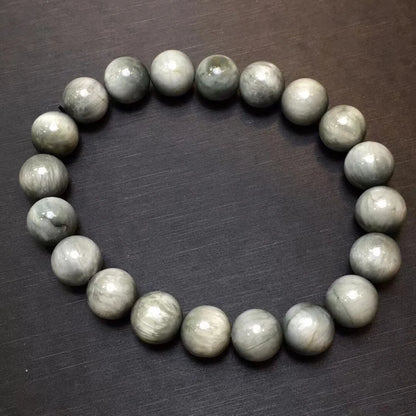 Natural Eagle Eye Stone Single Circle Fashion Bracelet for Men and Women, Light Luxury and Simple Pattern Bracelet