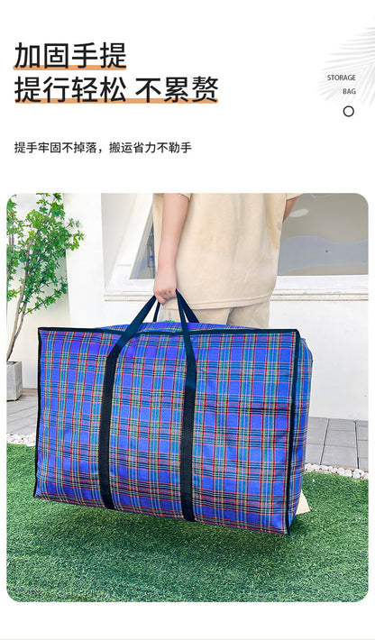 Wholesale Moving Packing Bags, Woven Bags, Oxford Cloth Storage Bags, Large Capacity Water-Resistant Quilt Storage Moving Bags