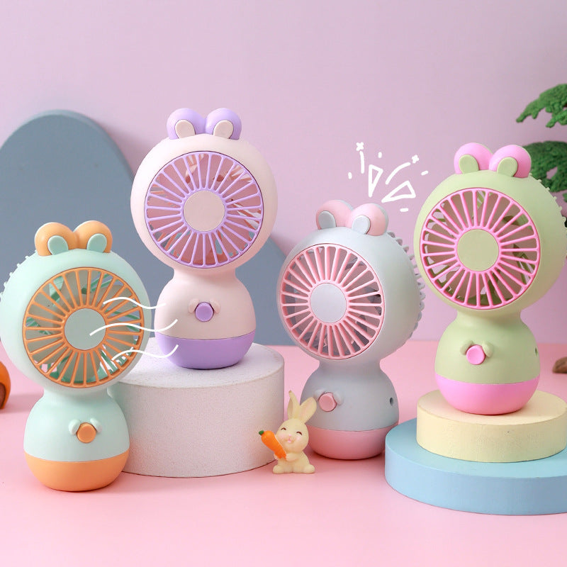 New cross-border foreign trade handheld fan portable summer usb fan dormitory desktop mini fan