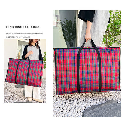Wholesale Moving Packing Bags, Woven Bags, Oxford Cloth Storage Bags, Large Capacity Water-Resistant Quilt Storage Moving Bags