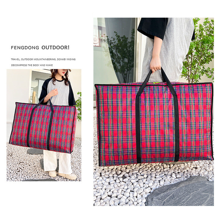 Wholesale Moving Packing Bags, Woven Bags, Oxford Cloth Storage Bags, Large Capacity Water-Resistant Quilt Storage Moving Bags