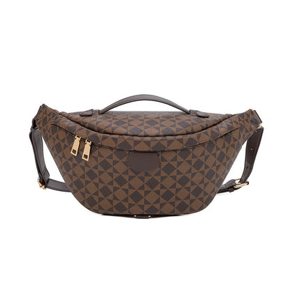Wear-Resistant Waist Bag for Construction Site Work for Men and Women 2025 Spring and Summer New European and American Casual Versatile Trendy Big-Name Outdoor Chest Bag