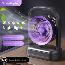 High-Quality Multifunctional USB Fan, Integrated Fan for Home Use, Bedroom, Universal Flexible Hose, Small Cyclone Fan for Bathroom
