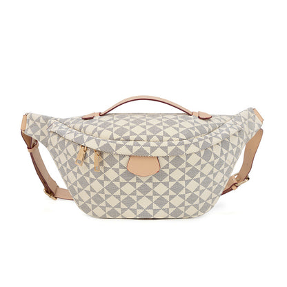 Wear-Resistant Waist Bag for Construction Site Work for Men and Women 2025 Spring and Summer New European and American Casual Versatile Trendy Big-Name Outdoor Chest Bag