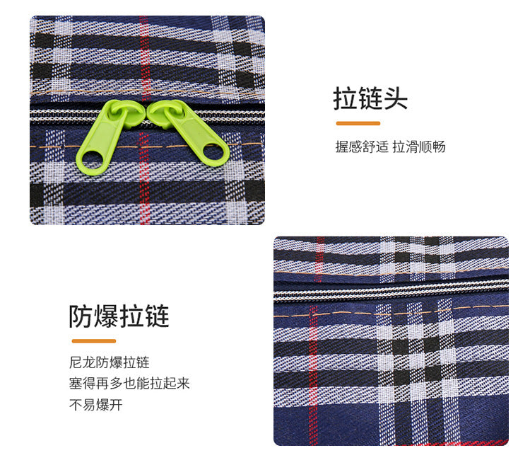 Wholesale Moving Packing Bags, Woven Bags, Oxford Cloth Storage Bags, Large Capacity Water-Resistant Quilt Storage Moving Bags