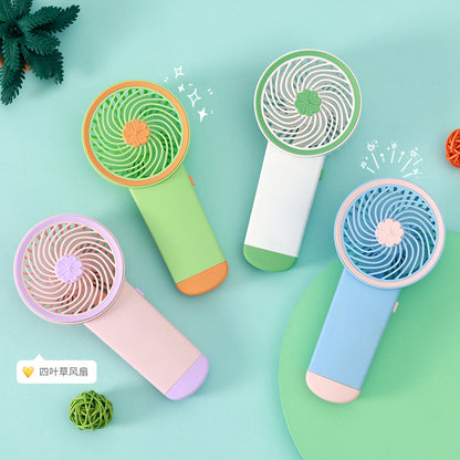 New cross-border foreign trade handheld fan portable summer usb fan dormitory desktop mini fan