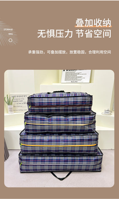 Wholesale Moving Packing Bags, Woven Bags, Oxford Cloth Storage Bags, Large Capacity Water-Resistant Quilt Storage Moving Bags