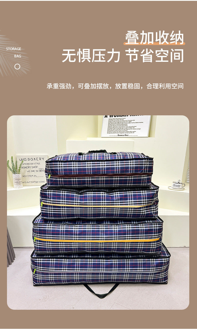 Wholesale Moving Packing Bags, Woven Bags, Oxford Cloth Storage Bags, Large Capacity Water-Resistant Quilt Storage Moving Bags