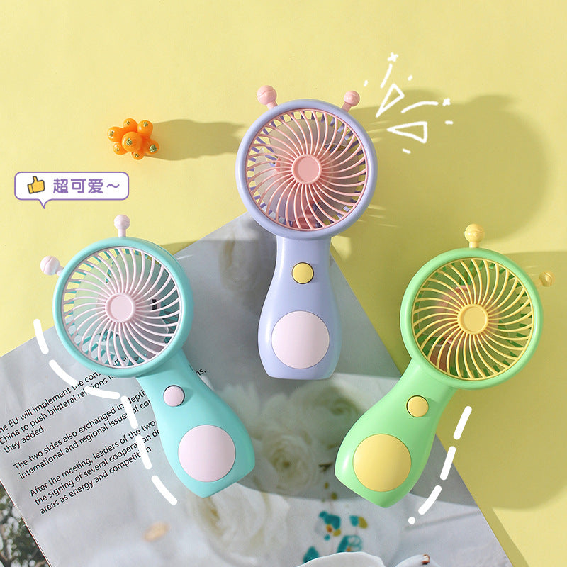 New cross-border foreign trade handheld fan portable summer usb fan dormitory desktop mini fan