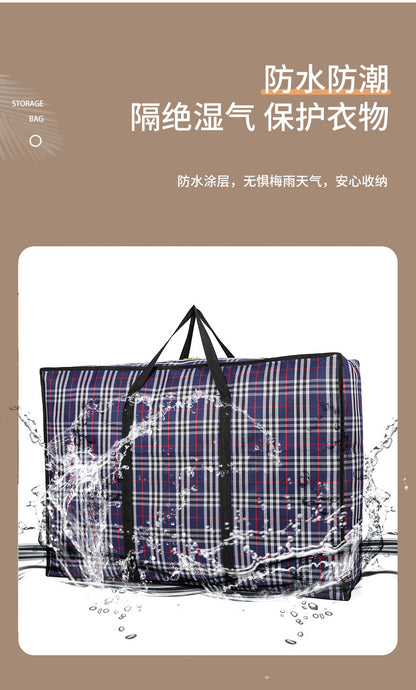 Wholesale Moving Packing Bags, Woven Bags, Oxford Cloth Storage Bags, Large Capacity Water-Resistant Quilt Storage Moving Bags