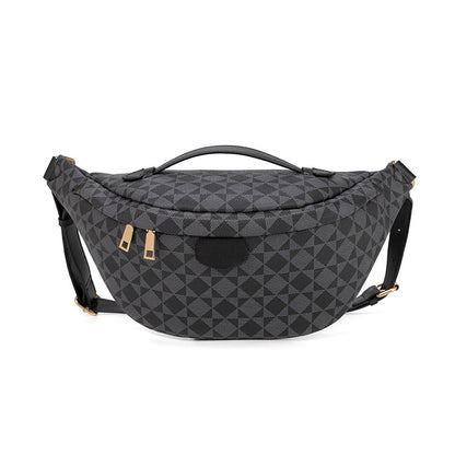 Wear-Resistant Waist Bag for Construction Site Work for Men and Women 2025 Spring and Summer New European and American Casual Versatile Trendy Big-Name Outdoor Chest Bag