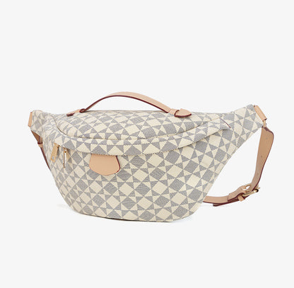 Wear-Resistant Waist Bag for Construction Site Work for Men and Women 2025 Spring and Summer New European and American Casual Versatile Trendy Big-Name Outdoor Chest Bag
