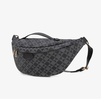 Wear-Resistant Waist Bag for Construction Site Work for Men and Women 2025 Spring and Summer New European and American Casual Versatile Trendy Big-Name Outdoor Chest Bag