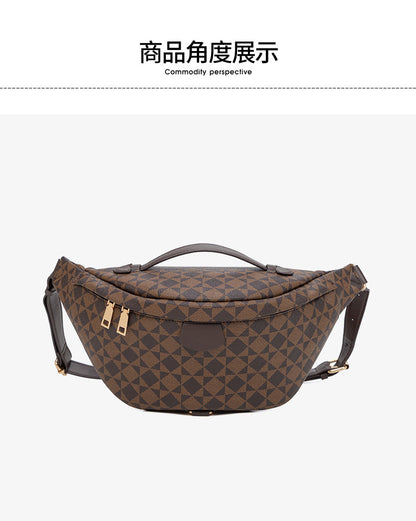 Wear-Resistant Waist Bag for Construction Site Work for Men and Women 2025 Spring and Summer New European and American Casual Versatile Trendy Big-Name Outdoor Chest Bag