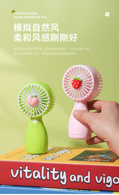 New cross-border foreign trade handheld fan portable summer usb fan dormitory desktop mini fan