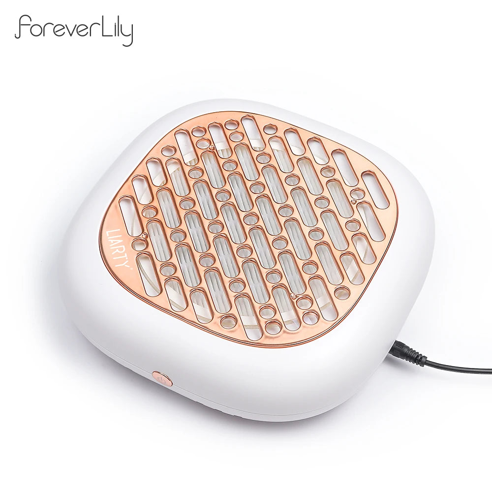 130W Powerful Brushless Nail Dust Collector Super Suction Nail Dust Extractor Nail Art Manicure Fan Vacuum Cleaner With 2 Filter